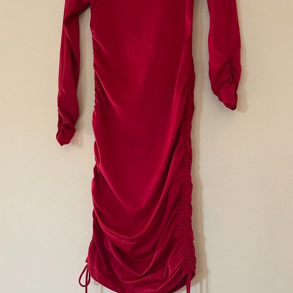 Scratched long sleeve dress - Picture 5 of 8